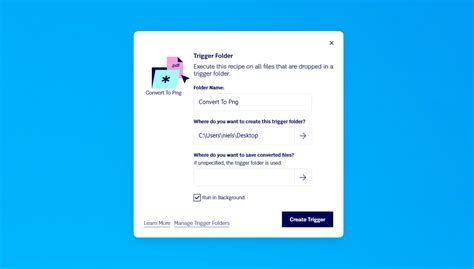Filestar Update Trigger Folders