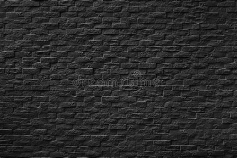 Black Stone Brick Wall Texture Stock Photo Image Of Pattern Mortar
