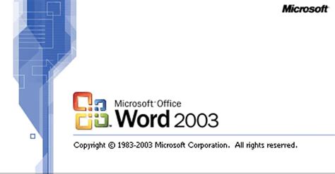 Gambar Microsoft Word 2003 Denah