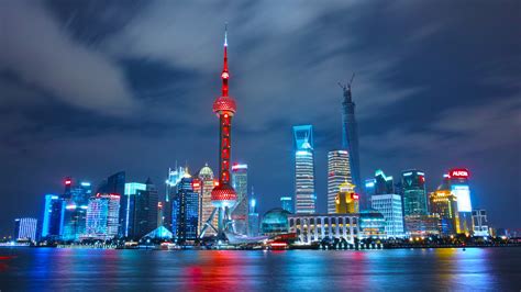 Wai Tan Shanghai China World 4k Skyscraper Wallpapers