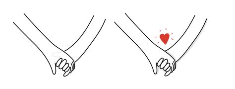 How To Draw Wie Man Händchen Halten Zeichnet Sketchnote Love