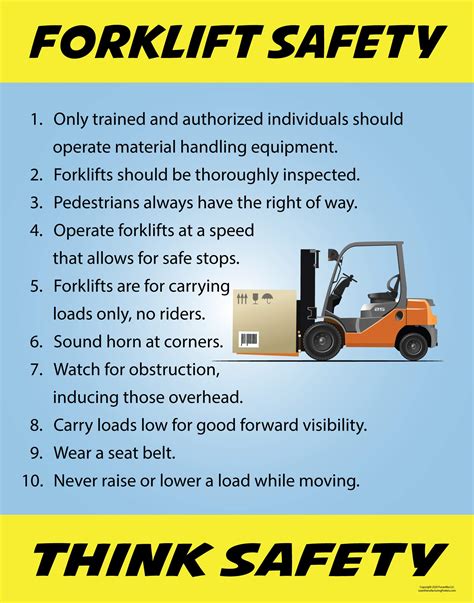 Top 10 Forklift Health Safety Tips