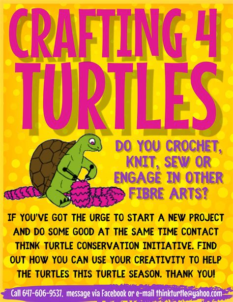 Crafting 4 Turtles 2021 Think Turtle Conservation Initiative