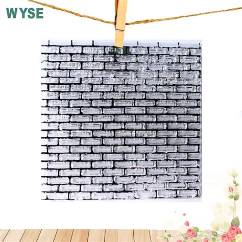 Brick Wall Clear Stamps Rubber Transparent Stamp Seal For Diy