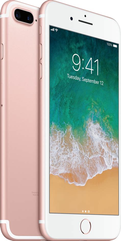 Best Buy Apple Iphone 7 Plus 128gb Rose Gold Atandt Mn4c2lla