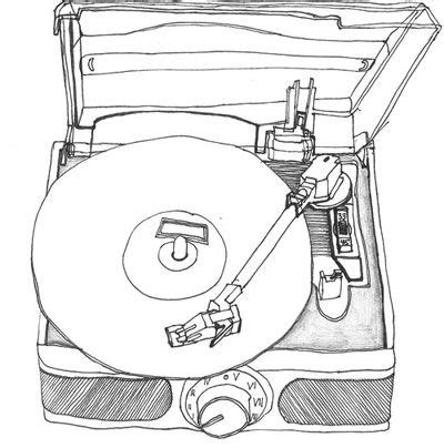 Since then the label starts publishing only the best quality underground sounds made strictly for the dancefloor. Black and white illustration of a vinyl record player. # ...