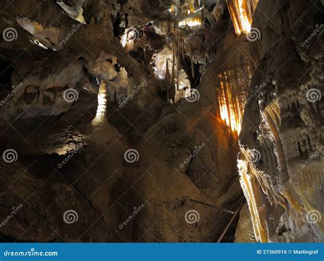 Large Cave Chamber Stock Photo Image Of Forces Caves 27360916