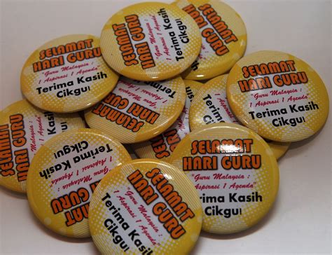 Jika ingin menggunakan design sendiri. IFAS CREATIVE: Button Badge Hari Guru. SKS6KD