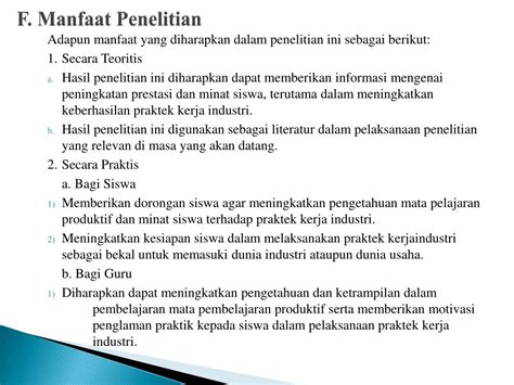 Penelitian dapat memberikan informasi lebih mendalam terkait jurnalisme lingkungan khususnya yang sangat berguna untuk pengembangan ilmu komunikasi. PPT - PROPOSAL SKRIPSI JAUHARATUL ULYA A 210 090 137 ...