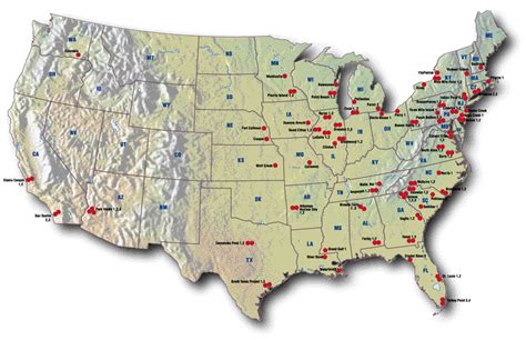Nuclear Power Plants In North America Maps Links Us
