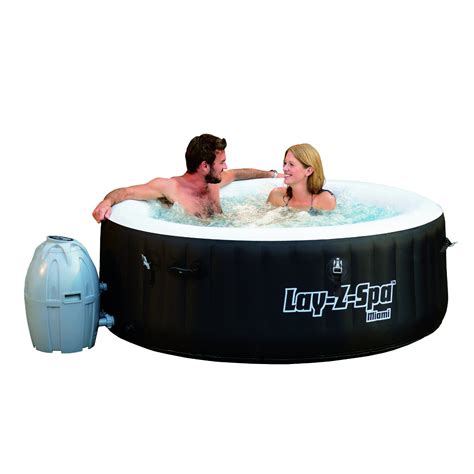 Lay Z Spa Miami Air Jet Inflatable Hot Tub Review Best Inflatable Hot