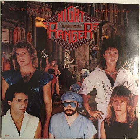 Night Ranger Midnight Madness 1983 Pinckneyville Press Vinyl