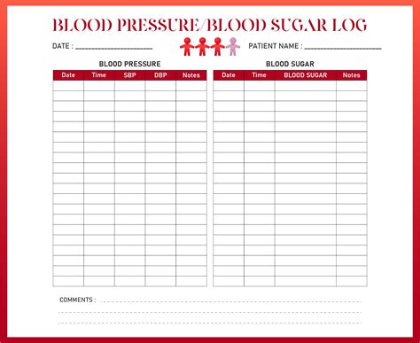 Blood Sugar Log 6 Free Pdf Printables Printablee