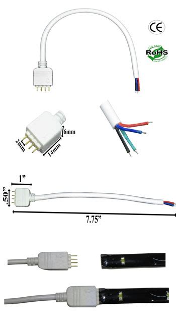 However the uk was not obliged to harmonize with this because, at this time, the iee wiring regulations were not a british standard. Harness, 4 Pin, RGB Color, Wires, White - Low Voltage - LEDLight