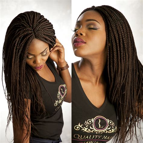 Braided Lace Front Wig Box Braids Color 99j Braids Braidedwig Braidedlacewig Braids Wig