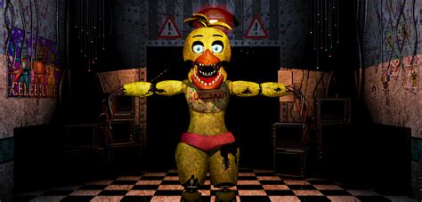 Sfm Fnaf Toy Chica Poster By Mystic7mc On Deviantart