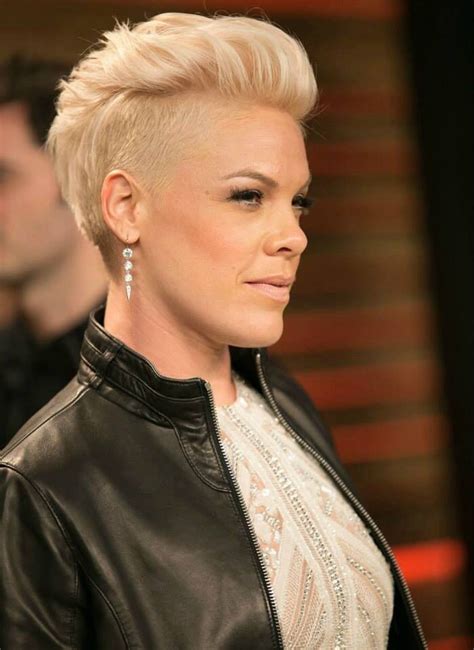 25 Best Ideas About Singer Pink Hairstyles On Pinterest Short Shaved