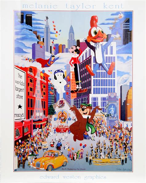 Lot Melanie Taylor Kent Macy S Thanksgiving Day Parade Poster