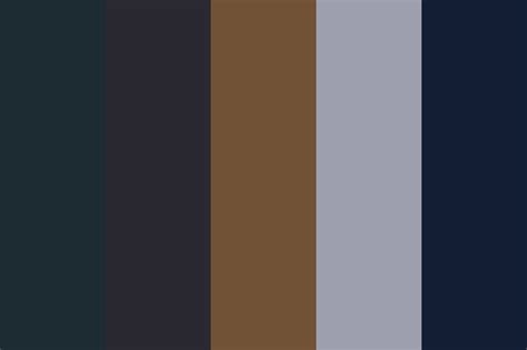20 Grey Brown Color Palette