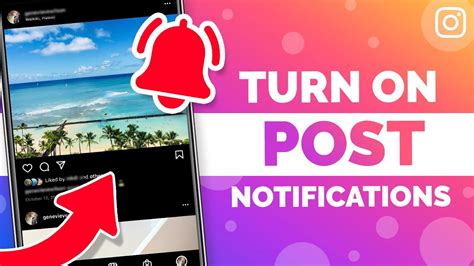 How To Turn On Post Notifications On Instagram YouTube