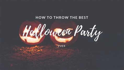 how to throw the best halloween party ever take a walk in my shoes