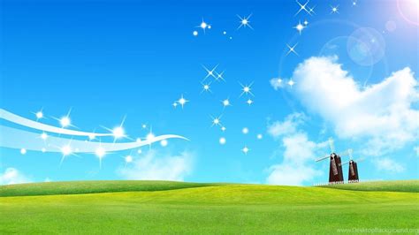 Find best blue sky wallpaper and ideas by device, resolution, and quality (hd, 4k) from a curated website list. 1366x768 Hd Beautiful Cartoon Blue Sky And Grassland ...