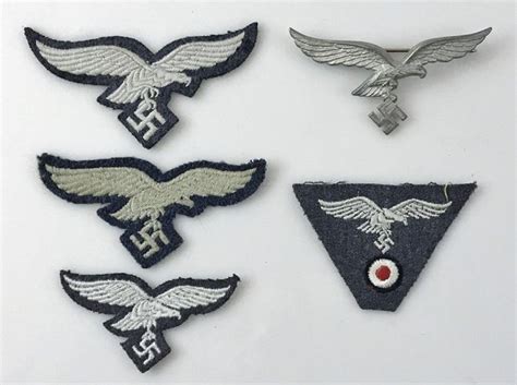Lot WW German Luftwaffe Insignia Pc