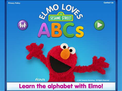 Elmo Loves Abcs App Voor Iphone Ipad En Ipod Touch Appwereld