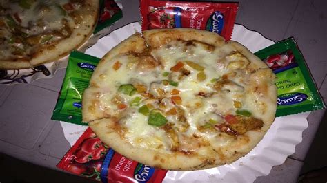 Live Pizza Making In Sahiwalpakistan Chicken Tikka Cheese Pizza