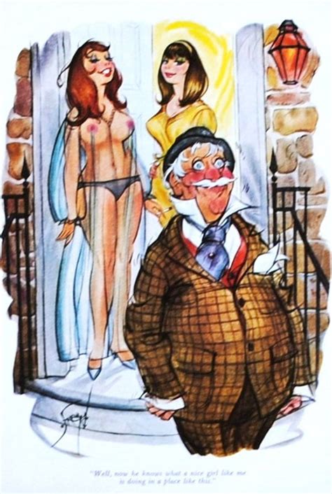 Doug Sneyd Playboy Magazine Cartoon S Vintage Art