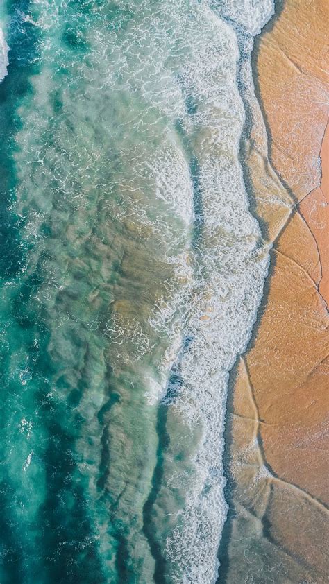 Summer Beach Mobile Wallpaper Ocean Free Photo Rawpixel