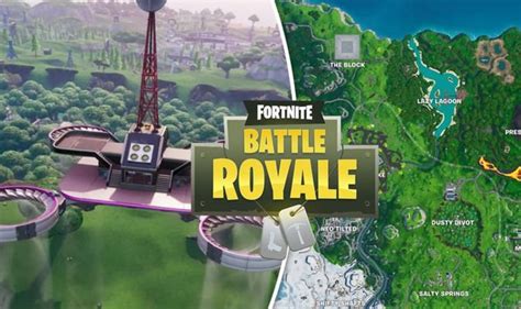 Fortnite Sky Platforms Slipstream And All Season 9 Week 1 Challenges Map Locations Gaming