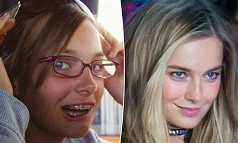 VS S Bridget Malcolm Was Discovered As A Teen With Braces Daily Mail Online