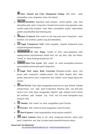 Mengenal After Effect Pdf