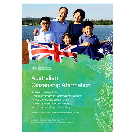Affirmation Citizenship Poster Citizenship Products