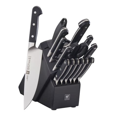 Zwilling Pro 16 Pc Knife Block Set Black Official Zwilling Shop