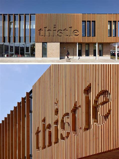 Sign Design Idea Integrate A Logo Into The Exterior Of A Building