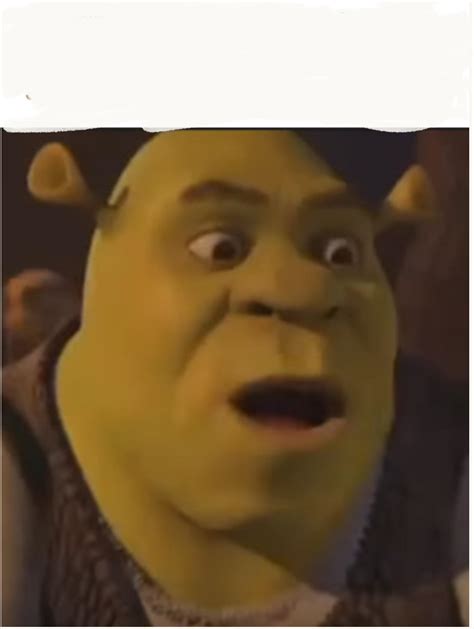 Shocked Shrek Rmemetemplatesofficial