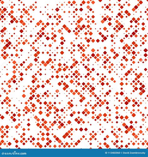 Repeating Diagonal Square Pattern Vector Mosaic Background Stock Vector Illustration Of