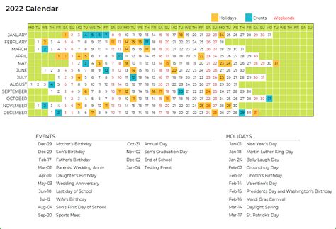 Calendar Templates For Excel Printable Template Calendar