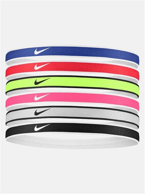 Nike Swoosh Headbands 6pk Soccer Accessories Nencini Sport