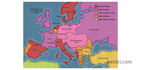 World War 2 Alliances Map