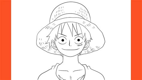 How To Draw Luffy One Piece Youtube