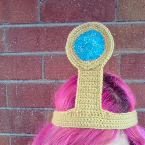 Tea And Craft Princess Bubblegum Crochet Crown