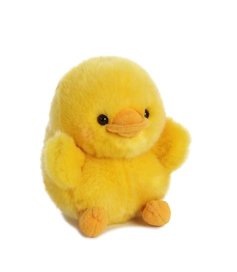 Dewey Duck Rolly Pet 5 Inch Stuffed Animal By Aurora Plush 08822