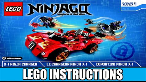 Lego Instructions Ninjago 70727 X Ninja Charger Book 1 Youtube