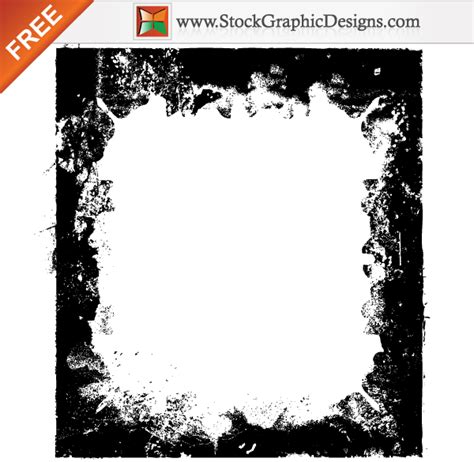 Free Grunge Border Frames Vector Download Free Vector Art Free Vectors