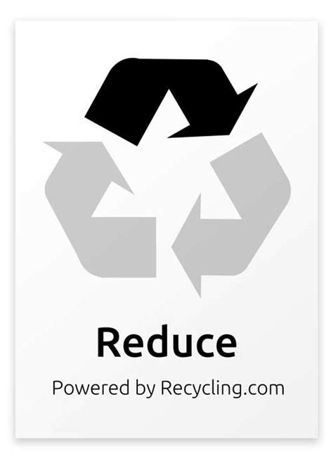 The Recycling Hierarchy Or Trilogy Reduce In Black Recycle Symbol