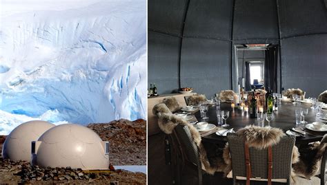 Antarctica is the iciest, breeziest, and in spite of having slight snowing, antarctica still experiences massive windstorms just like sandstorms in the desert. White Desert Hotel in Antarctica gets makeover on 10th ...