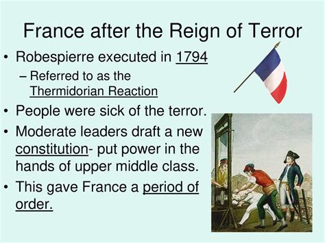 France After The Reign Of Terror Ppt Download